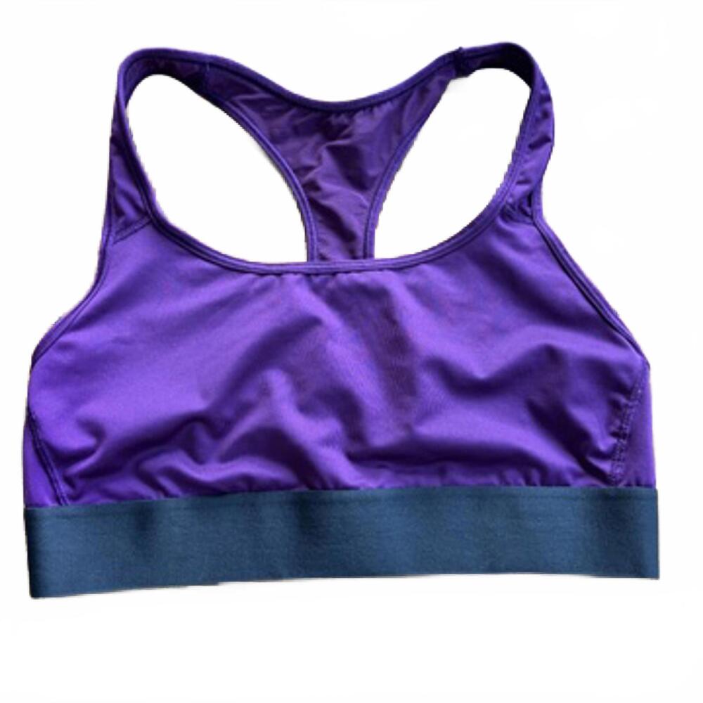 Victoria Sport Purple Racerback Sports‎ Bra Medium Support Size M